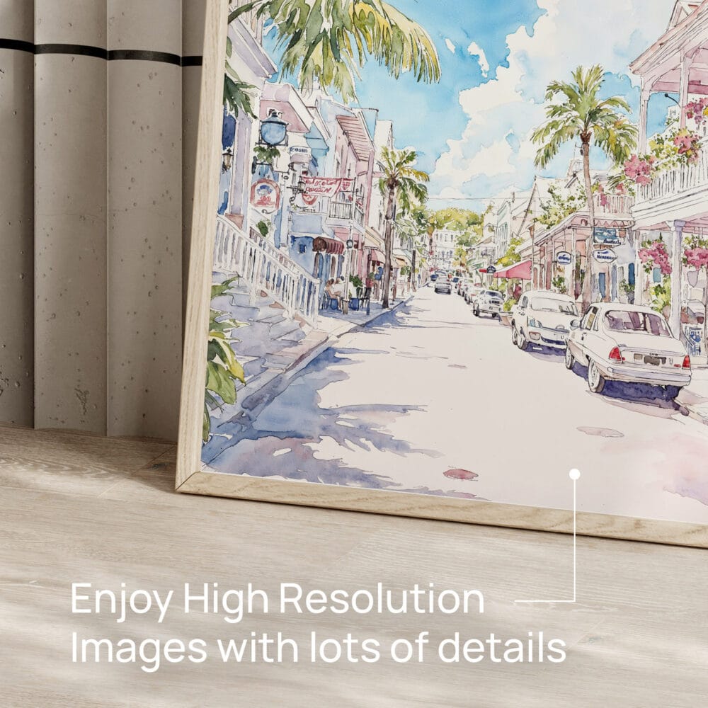 05 - Florida Key West Watercolor Art - Digital Downloads - Detail Zoom.jpg 05 - Florida Key West Watercolor Art - Digital Downloads - Detail Zoom.jpg
