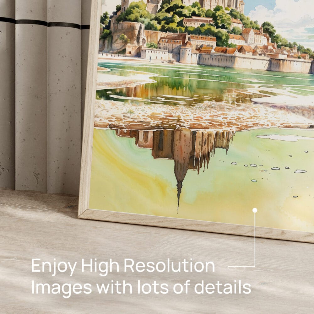 05 - France Mont Saint Michel Watercolor Art - Digital Downloads - Detail Zoom.jpg 05 - France Mont Saint Michel Watercolor Art - Digital Downloads - Detail Zoom.jpg