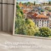 05 - Geneva Switzerland Watercolor Art - Digital Downloads - Detail Zoom.jpg