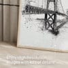 05 - Golden Gate Bridge Pencil Drawing Art - Digital Downloads - Detail Zoom.jpg