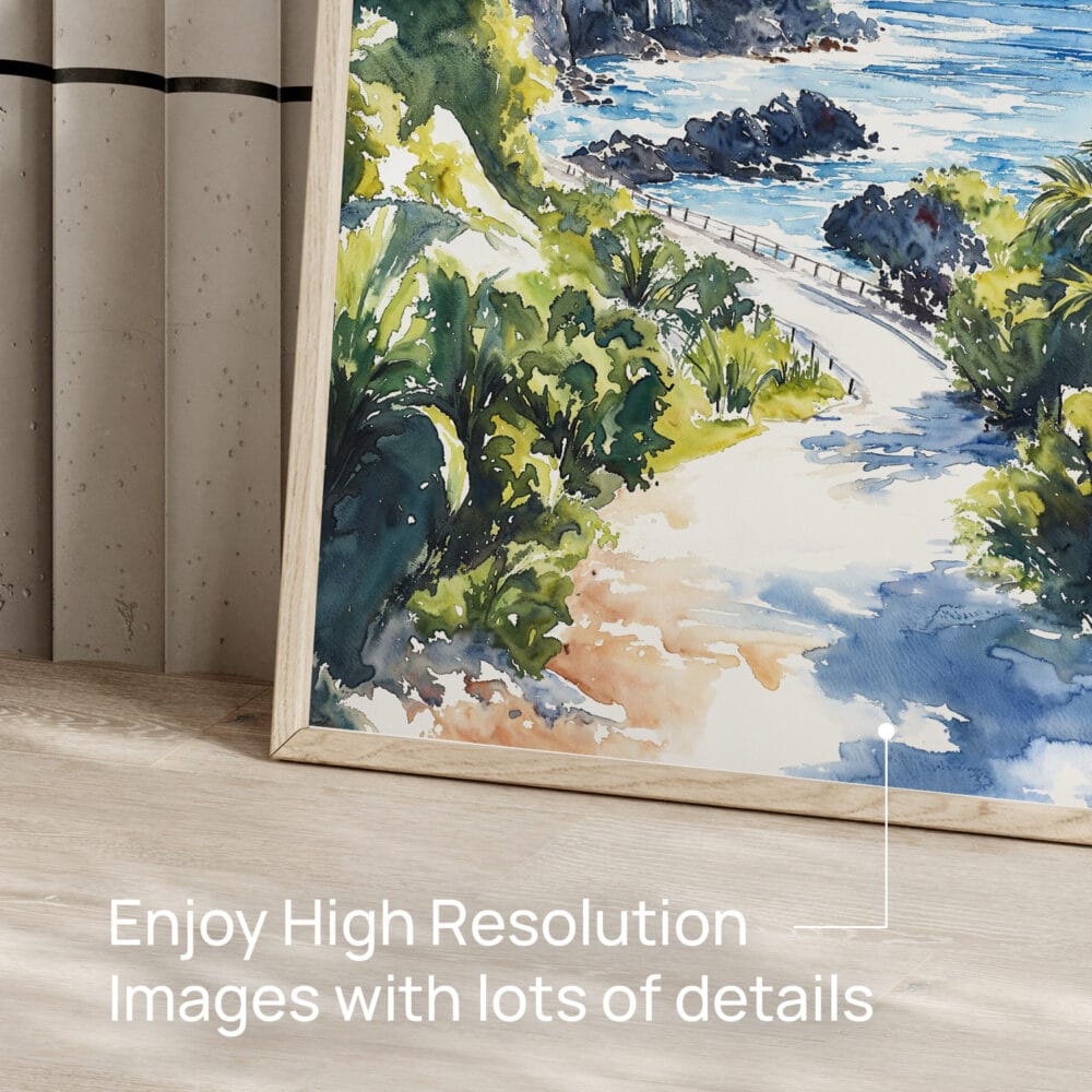 05 - Hawaii Road to Hana Watercolor Art - Digital Downloads - Detail Zoom.jpg 05 - Hawaii Road to Hana Watercolor Art - Digital Downloads - Detail Zoom.jpg