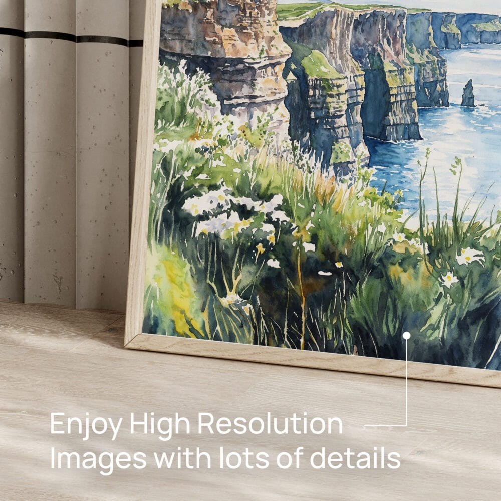 05 - Ireland - Cliffs of Moher Watercolor Art - Digital Downloads - Detail Zoom.jpg 05 - Ireland - Cliffs of Moher Watercolor Art - Digital Downloads - Detail Zoom.jpg