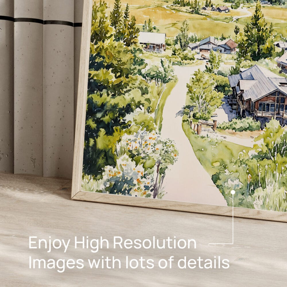 05 - Jackson Hole Wyoming Watercolor Art - Digital Downloads - Detail Zoom.jpg 05 - Jackson Hole Wyoming Watercolor Art - Digital Downloads - Detail Zoom.jpg