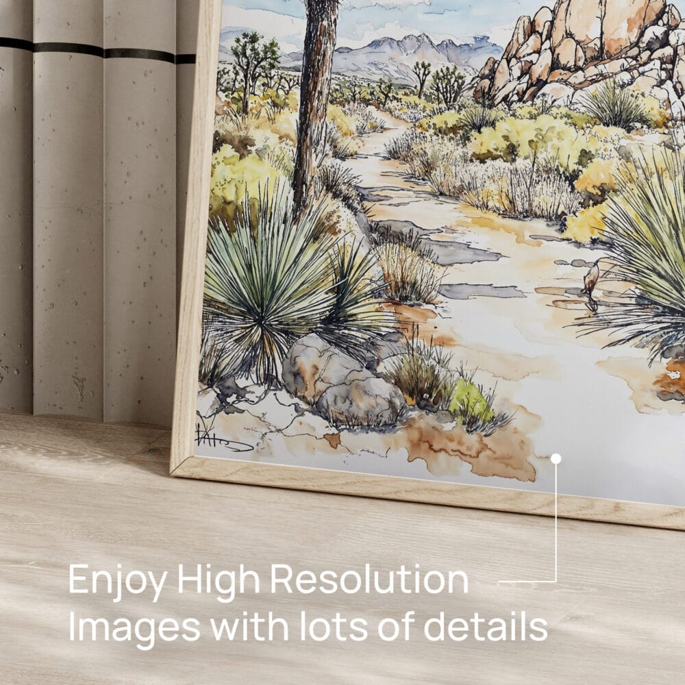 05 - Joshua Tree National Park Watercolor Art - Digital Downloads - Detail Zoom.jpg 05 - Joshua Tree National Park Watercolor Art - Digital Downloads - Detail Zoom.jpg
