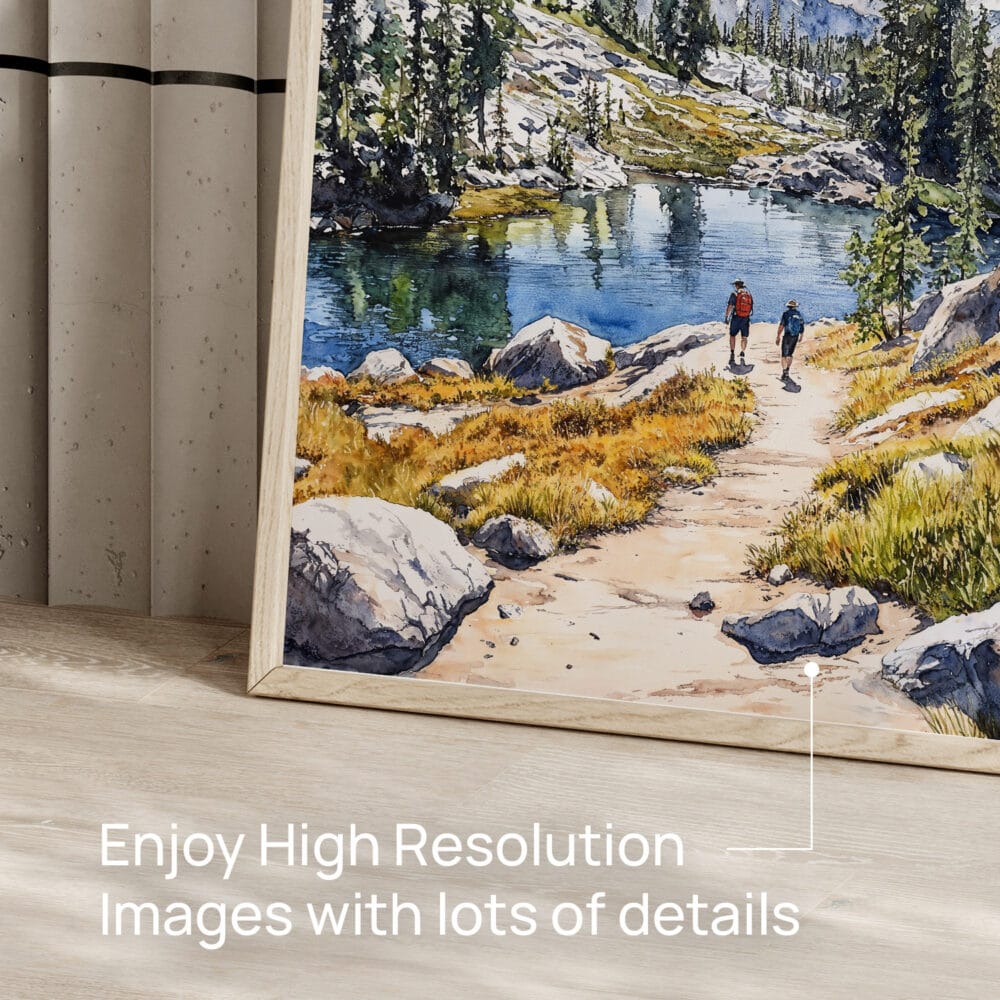 05 - Kings Canyon National Park Watercolor Art - Digital Downloads - Detail Zoom.jpg 05 - Kings Canyon National Park Watercolor Art - Digital Downloads - Detail Zoom.jpg