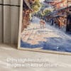 05 - Kyoto Japan - Pagoda - Sunset Watercolor Art - Digital Downloads - Detail Zoom.jpg