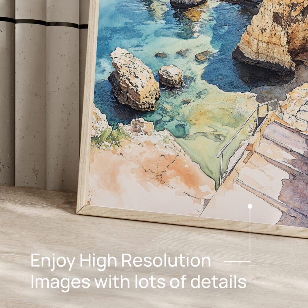 05 - Lagos Portgual Cliffs Watercolor Art - Digital Downloads - Detail Zoom.jpg 05 - Lagos Portgual Cliffs Watercolor Art - Digital Downloads - Detail Zoom.jpg