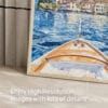 05 - Lake Como Boat View Watercolor Art - Digital Downloads - Detail Zoom.jpg