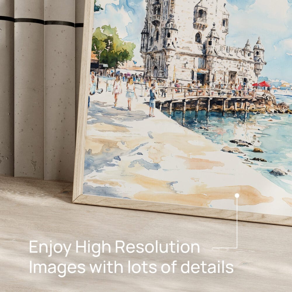 05 - Lisboa Torre de Belém Watercolor Art - Digital Downloads - Detail Zoom.jpg 05 - Lisboa Torre de Belém Watercolor Art - Digital Downloads - Detail Zoom.jpg