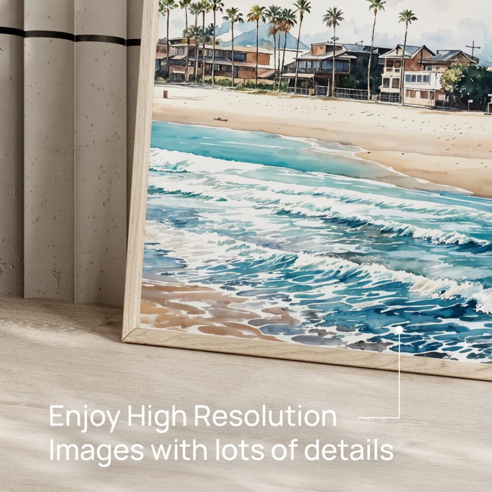 05 - Los Angeles Waterfront Homes Watercolor Art - Digital Downloads - Detail Zoom.jpg 05 - Los Angeles Waterfront Homes Watercolor Art - Digital Downloads - Detail Zoom.jpg