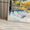 05 - Maroon Bells Aspen Watercolor Art - Digital Downloads - Detail Zoom.jpg
