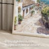 05 - Medellin Old Town Watercolor Art - Digital Downloads - Detail Zoom.jpg