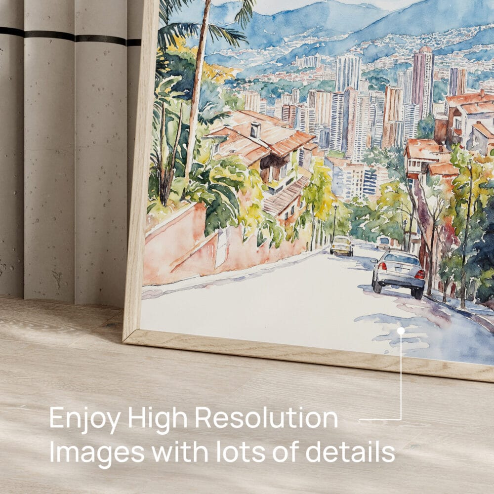 05 - Medellin Skyline watercolor Art - Digital Downloads - Detail Zoom.jpg 05 - Medellin Skyline watercolor Art - Digital Downloads - Detail Zoom.jpg