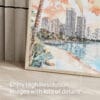 05 - Miami Florida Sunset Watercolor Art - Digital Downloads - Detail Zoom.jpg