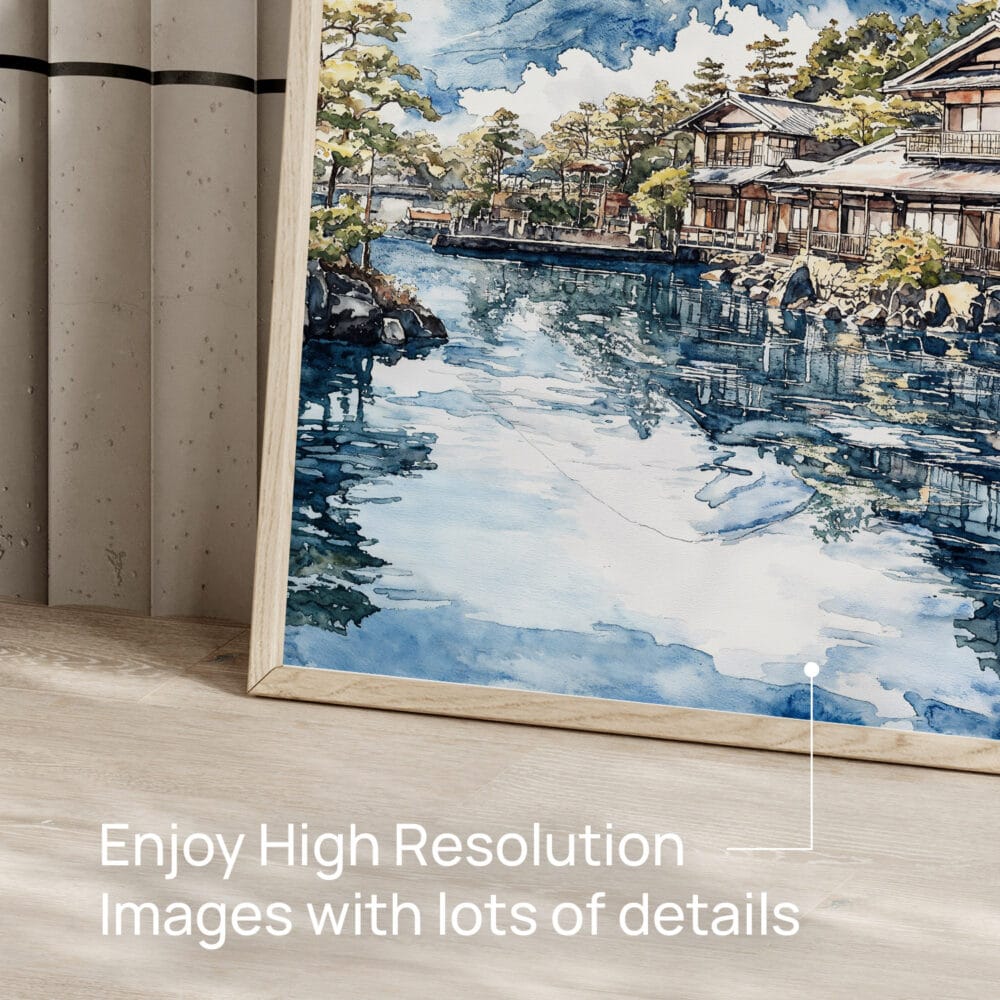 05 - Mount Fuji from Oshino Watercolor Art - Digital Downloads - Detail Zoom.jpg 05 - Mount Fuji from Oshino Watercolor Art - Digital Downloads - Detail Zoom.jpg