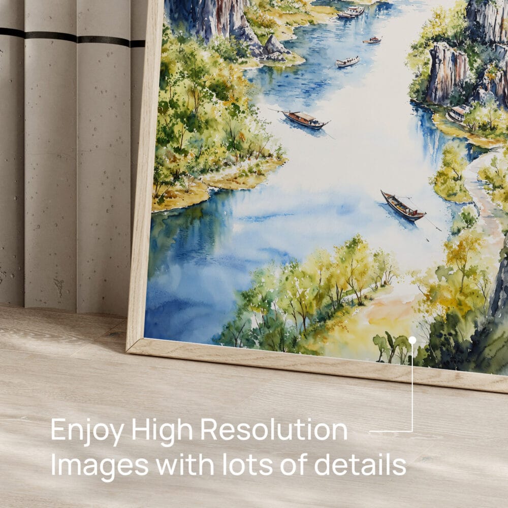 05 - Ninh Binh Watercolor Art - Digital Downloads - Detail Zoom.jpg 05 - Ninh Binh Watercolor Art - Digital Downloads - Detail Zoom.jpg