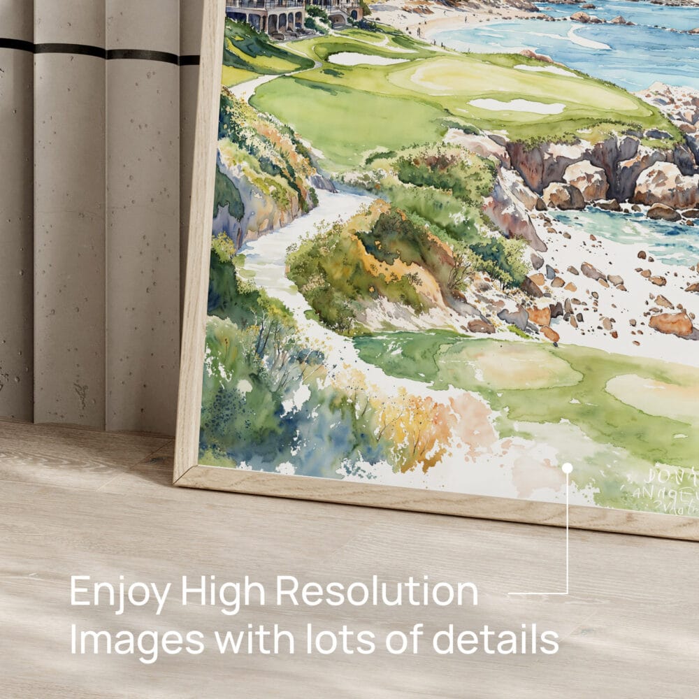 05 - Pebble Beach Golf Course Watercolor Art - Digital Downloads - Detail Zoom.jpg 05 - Pebble Beach Golf Course Watercolor Art - Digital Downloads - Detail Zoom.jpg