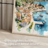 05 - Perast Montenegro Watercolor Art - Digital Downloads - Detail Zoom.jpg