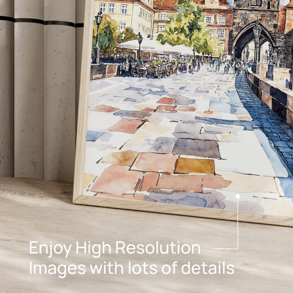 05 - Prague Charles Bridge Watch TowerWatercolor Art - Digital Downloads - Detail Zoom.jpg 05 - Prague Charles Bridge Watch TowerWatercolor Art - Digital Downloads - Detail Zoom.jpg