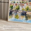 05 - Prague St Vitus Cathedral Watercolor Art - Digital Downloads - Detail Zoom.jpg