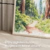 05 - Redwood National Park California Watercolor Art - Digital Downloads - Detail Zoom.jpg