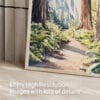 05 - Redwood Nationall Park Watercolor Art - Digital Downloads - Detail Zoom.jpg