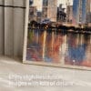 05 - San Diego Skyline Watercolor Art - Digital Downloads - Detail Zoom.jpg