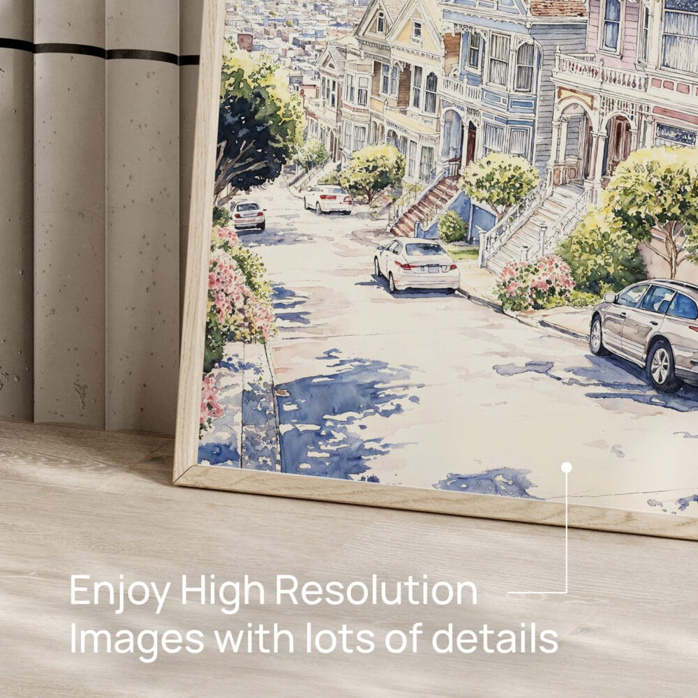 05 - San Francisco - Painted Ladies Watercolors Art - Digital Downloads - Detail Zoom.jpg 05 - San Francisco - Painted Ladies Watercolors Art - Digital Downloads - Detail Zoom.jpg