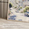 05 - San Francisco - Painted Ladies Watercolors Art - Digital Downloads - Detail Zoom.jpg