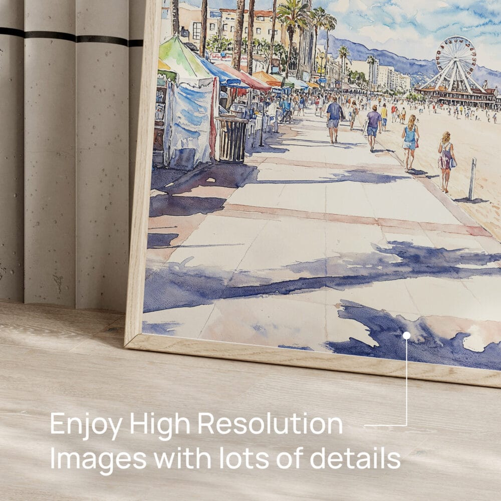 05 - Santa Monica Watercolor Art - Digital Downloads - Detail Zoom.jpg 05 - Santa Monica Watercolor Art - Digital Downloads - Detail Zoom.jpg