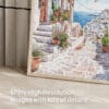 05 - Santorini Watercolor Art - Digital Downloads - Detail Zoom.jpg