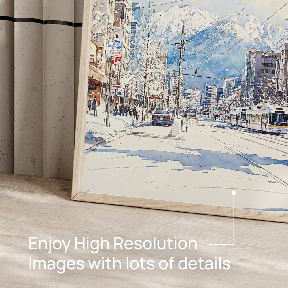 05 - Sapporo Japan Watercolor Art - Digital Downloads - Detail Zoom.jpg 05 - Sapporo Japan Watercolor Art - Digital Downloads - Detail Zoom.jpg