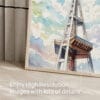 05 - Seattle Space Needle Watercolor Art - Digital Downloads - Detail Zoom.jpg