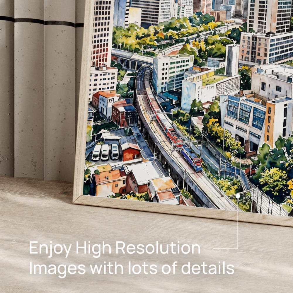 05 - Seoul Skyline Watercolor Art - Digital Downloads - Detail Zoom.jpg 05 - Seoul Skyline Watercolor Art - Digital Downloads - Detail Zoom.jpg