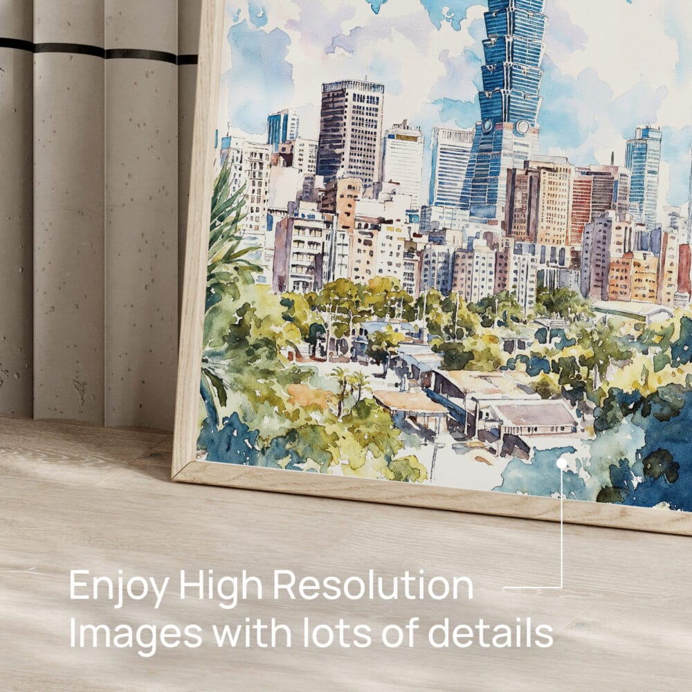 05 - Taipei Watercolor Art - Digital Downloads - Detail Zoom.jpg 05 - Taipei Watercolor Art - Digital Downloads - Detail Zoom.jpg