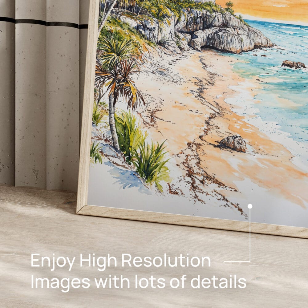 05 - Tulum Mexico Watercolor Art - Digital Downloads - Detail Zoom.jpg 05 - Tulum Mexico Watercolor Art - Digital Downloads - Detail Zoom.jpg
