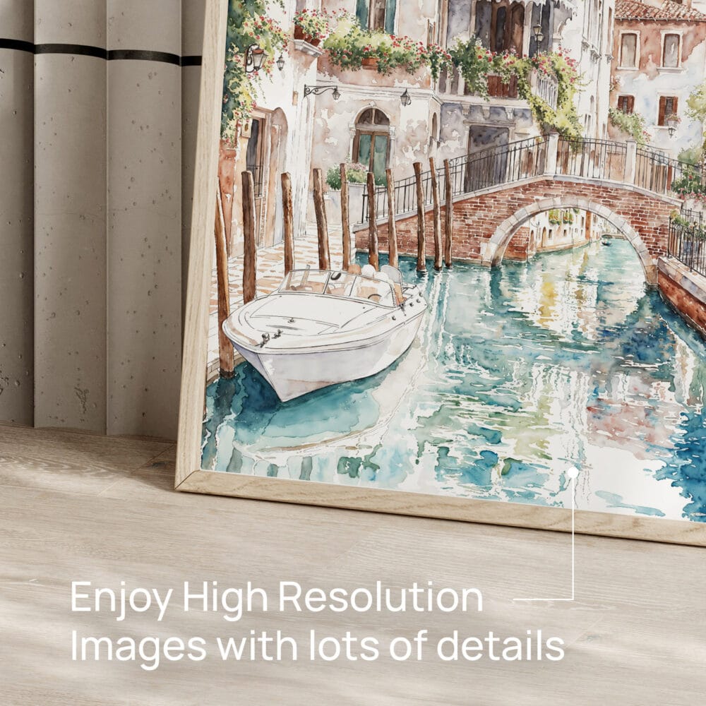 05 - Venice Canal Watercolor Art - Digital Downloads - Detail Zoom.jpg 05 - Venice Canal Watercolor Art - Digital Downloads - Detail Zoom.jpg