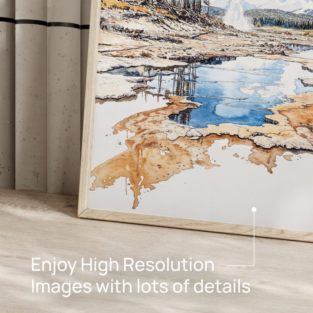 05 - Yellostone Geyser Watercolor Art - Digital Downloads - Detail Zoom.jpg 05 - Yellostone Geyser Watercolor Art - Digital Downloads - Detail Zoom.jpg