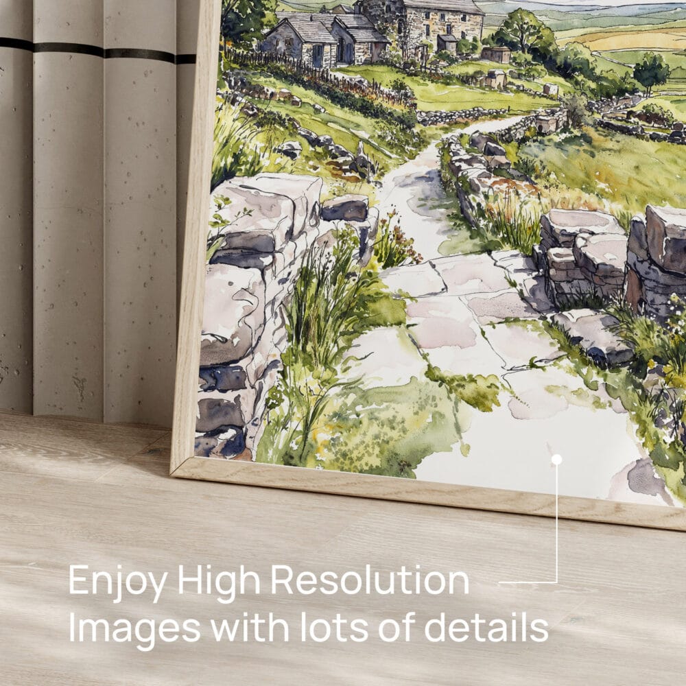 05 - Yorkshire England Watercolor Art - Digital Downloads - Detail Zoom.jpg 05 - Yorkshire England Watercolor Art - Digital Downloads - Detail Zoom.jpg
