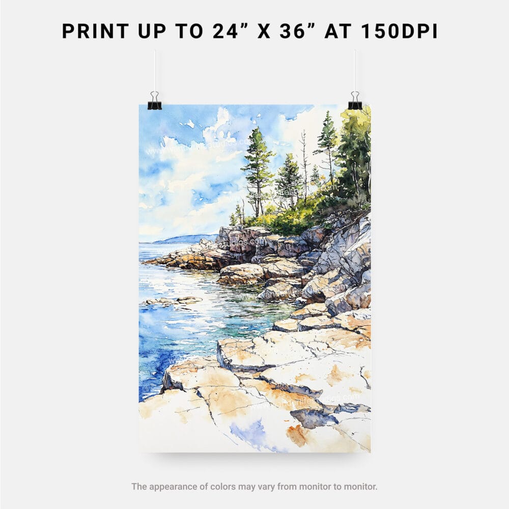 06 - Acadia National Park Watercolor Art - Digital Downloads - Print Size.jpg 06 - Acadia National Park Watercolor Art - Digital Downloads - Print Size.jpg