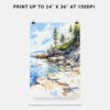 06 - Acadia National Park Watercolor Art - Digital Downloads - Print Size.jpg