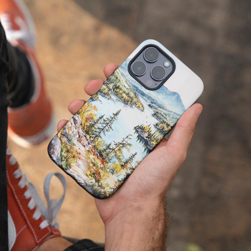 06 - Adirondack Mountains Phone Case - Male Hand.jpg 06 - Adirondack Mountains Phone Case - Male Hand.jpg