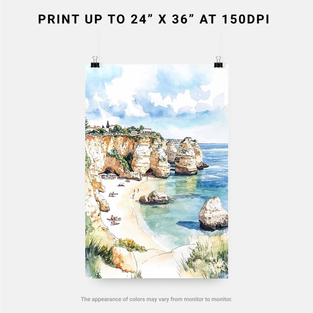 06 - Algarve Beach Watercolor Art - Digital Downloads - Print Size.jpg 06 - Algarve Beach Watercolor Art - Digital Downloads - Print Size.jpg