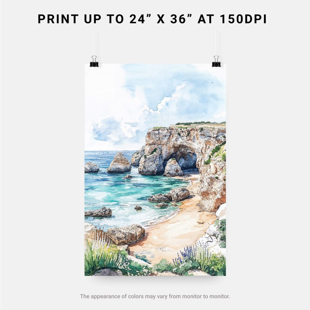 06 - Algarve Portugal Watercolor Art - Digital Downloads - Print Size.jpg 06 - Algarve Portugal Watercolor Art - Digital Downloads - Print Size.jpg