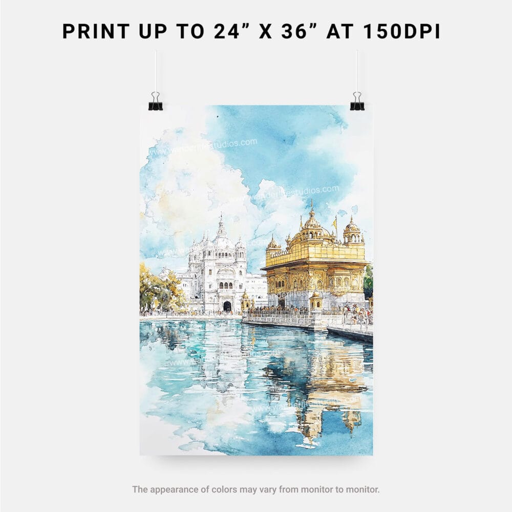 06 - Amritsar Golden Temple Painting Art - Digital Downloads - Print Size.jpg 06 - Amritsar Golden Temple Painting Art - Digital Downloads - Print Size.jpg