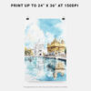 06 - Amritsar Golden Temple Painting Art - Digital Downloads - Print Size.jpg