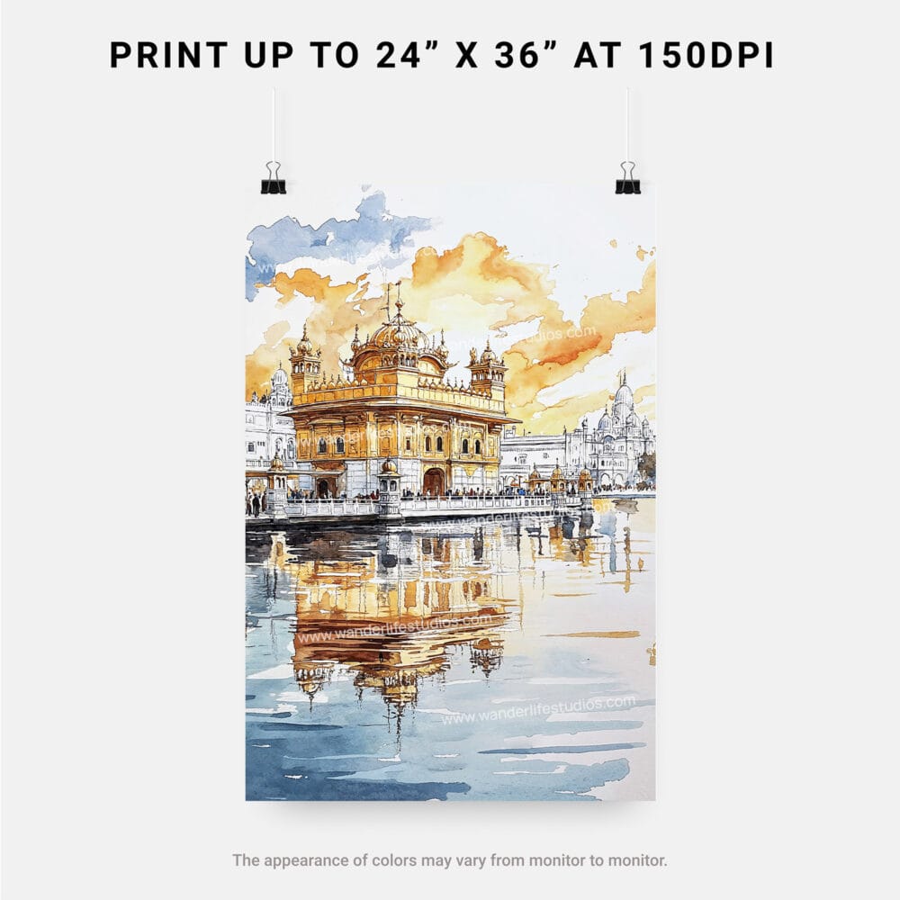 06 - Amritsar Golden Temple Watercolor Art - Digital Downloads - Print Size.jpg 06 - Amritsar Golden Temple Watercolor Art - Digital Downloads - Print Size.jpg