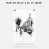 06 - Amsterdam Pencil Drawing - 2 Art - Digital Downloads - Print Size.jpg