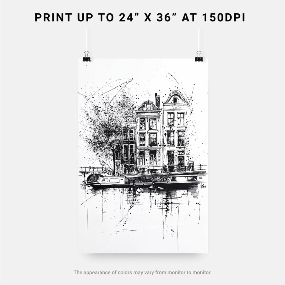 06 - Amsterdam Pencil Drawing - 3 Art - Digital Downloads - Print Size.jpg 06 - Amsterdam Pencil Drawing - 3 Art - Digital Downloads - Print Size.jpg