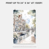 06 - Amsterdam Watercolor 2 Art - Digital Downloads - Print Size.jpg
